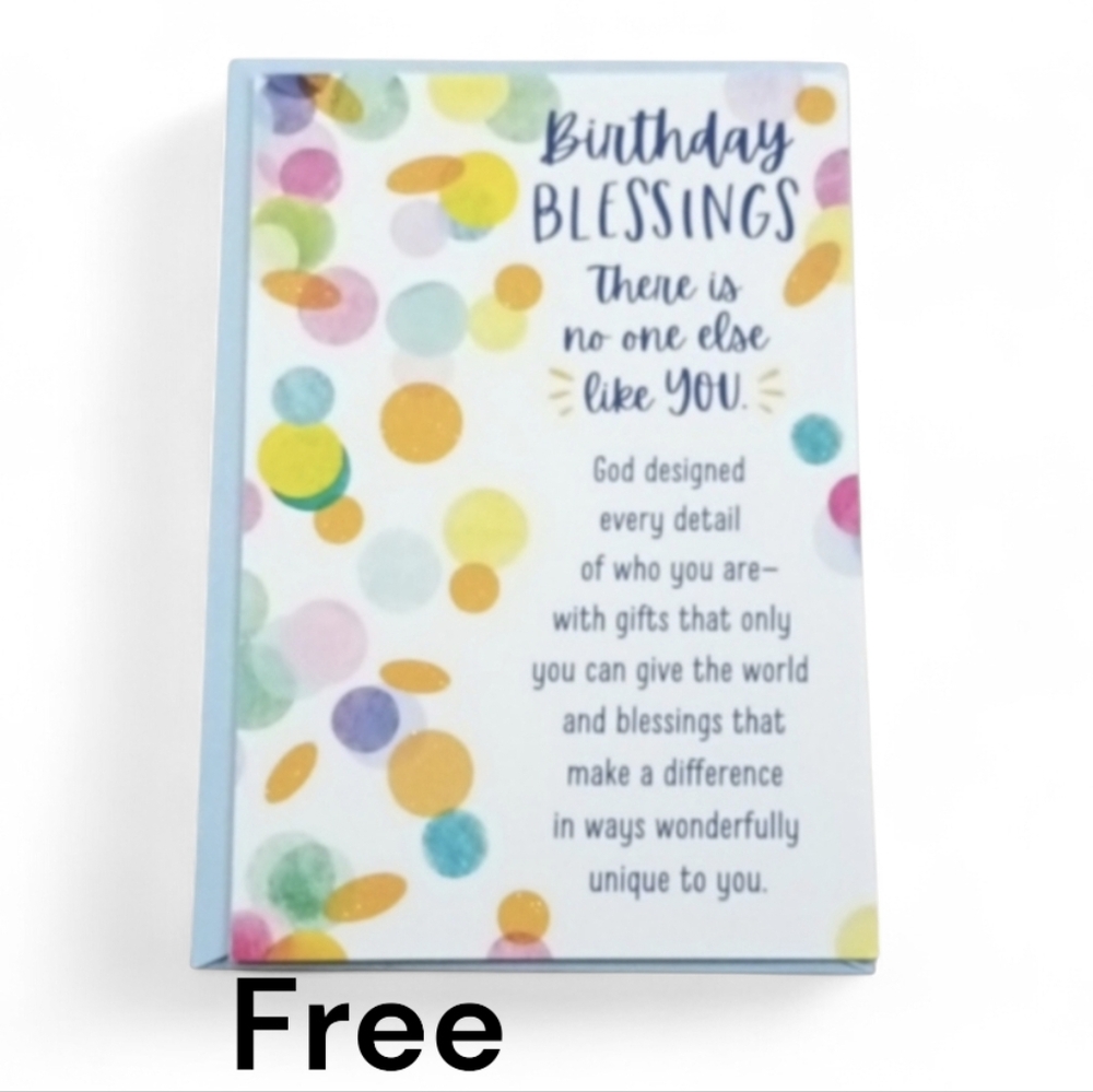 Free With Purchase Birthday Blessing Card